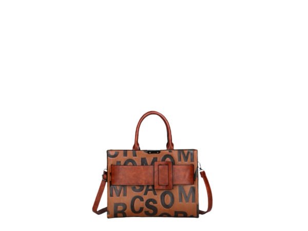 embossed large capacity crossbody bag